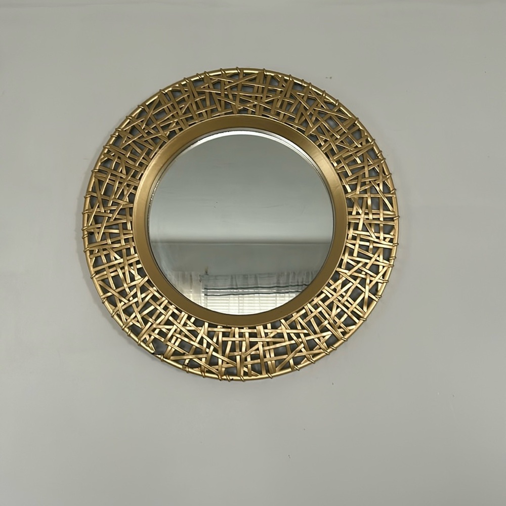Gold mirrors !!